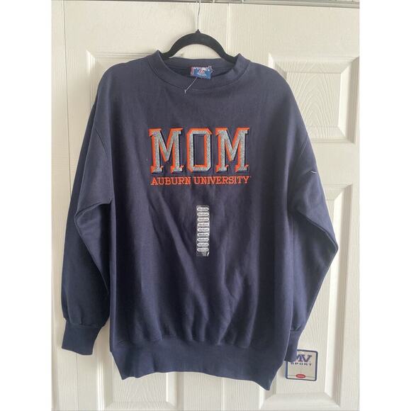 MV Sport Women's Medium Auburn University MOM Collegiate Sweater New - Picture 1 of 8